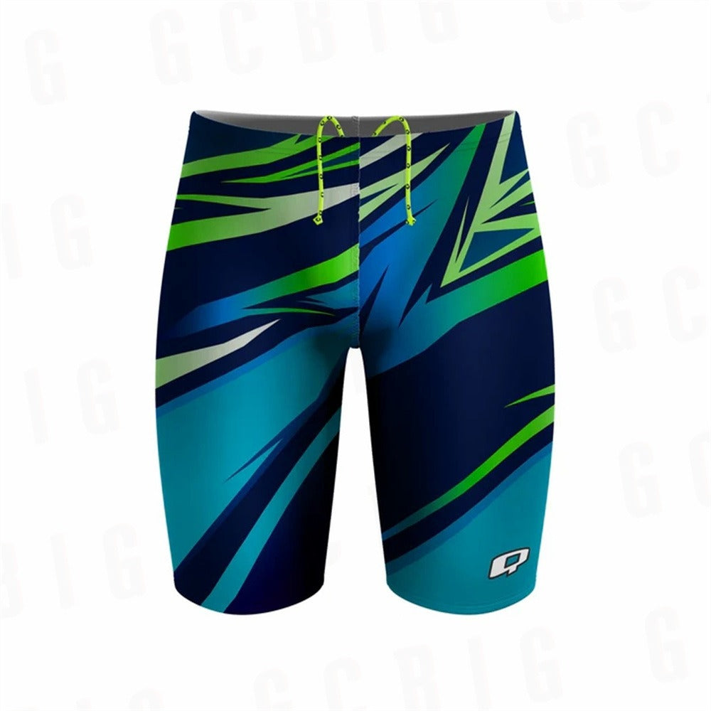 Maillot de bain compétition homme, soutien musculaire et ergonomie pour une natation rapide et efficace.