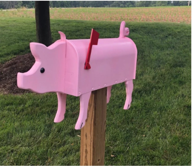 Boîte aux lettres chien décorative en métal, artisanat pour jardin. Unique, personnalisée et résistante pour toute maison.