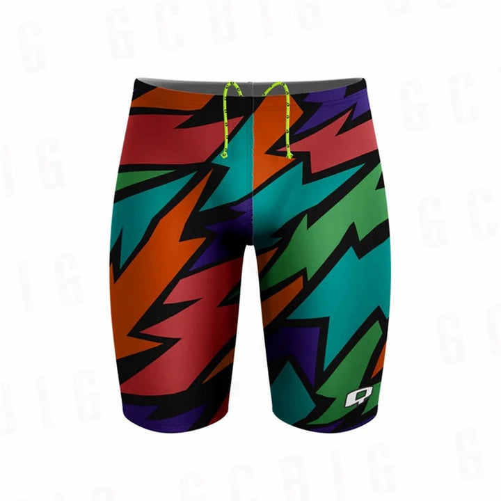 Jammer de natation compétition homme, maillot souple pour liberté de mouvement et vitesse accrue.
