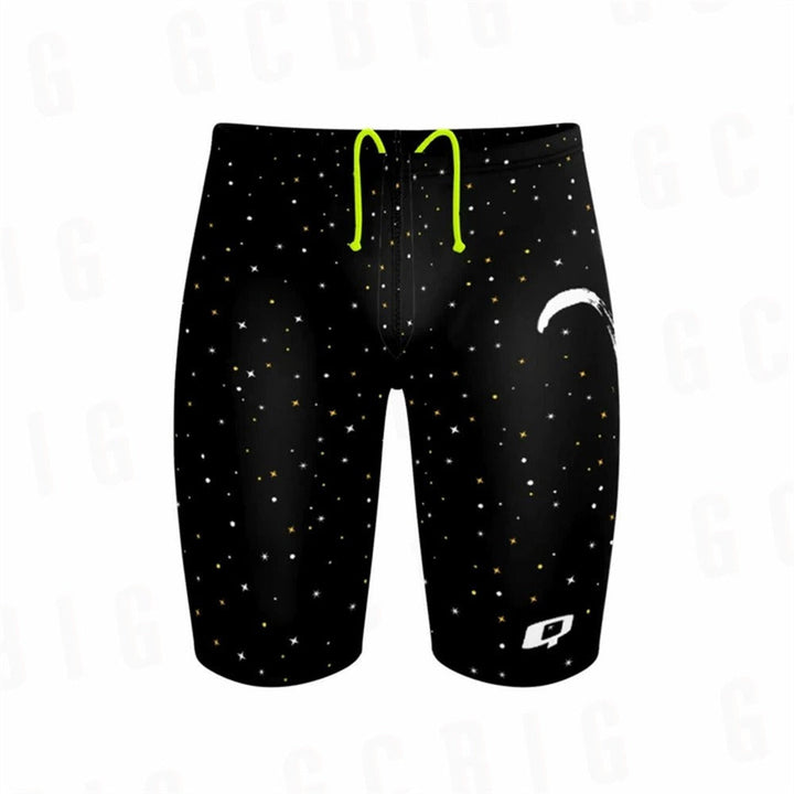 Jammer de compétition homme, maillot de natation ajusté pour courses et entraînement intensif en piscine.