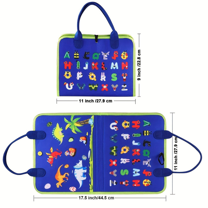 Cadeau éducatif enfant: jouet sensoriel 25-en-1 stimulant le développement et la motricité des tout-petits.