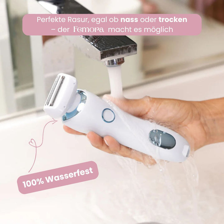 Rasoir USB rechargeable pour femmes, performance et sécurité pour une épilation intime précise.