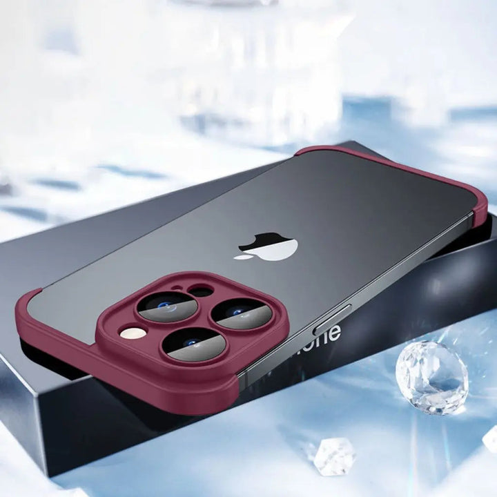 Étui anti-choc robuste pour iPhone, toutes couleurs.