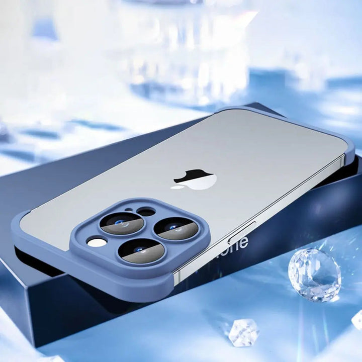 Étui iPhone robuste, résistant aux chutes, haute qualité.