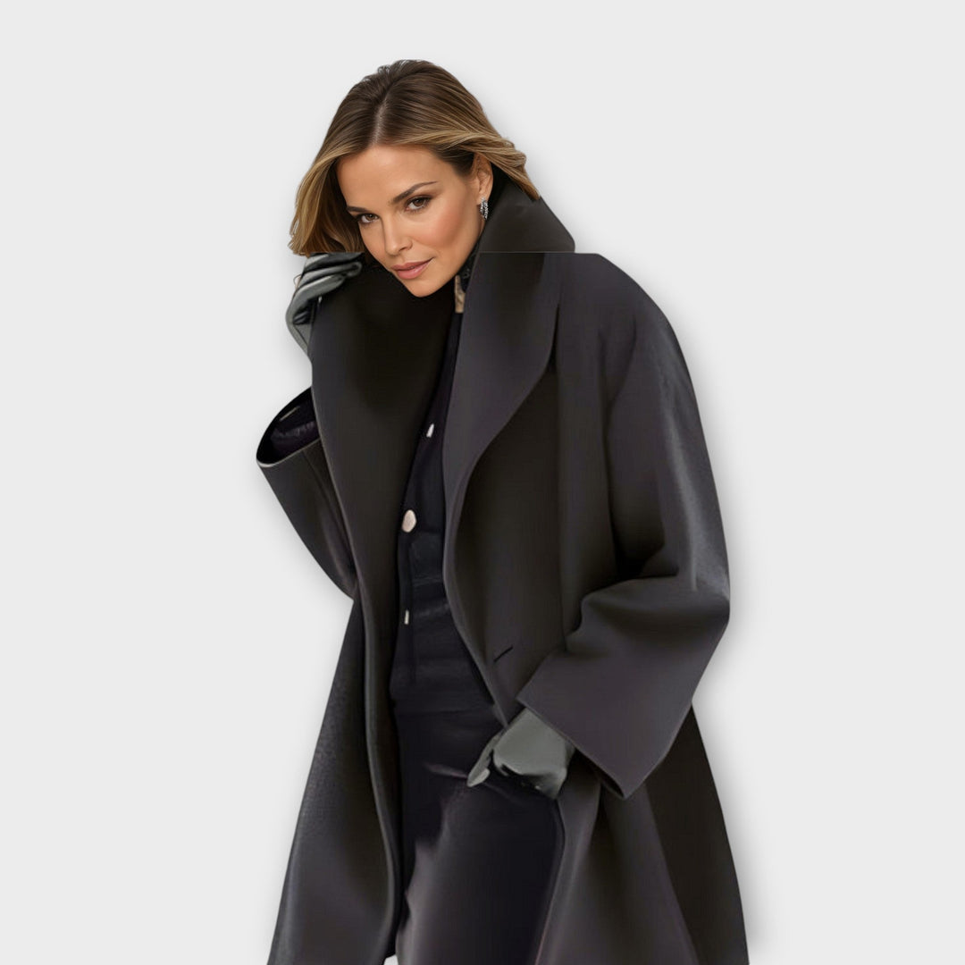 Élégant manteau coupe-vent femme, veste polyvalente pour un style mode hivernal, chaud et confortable.