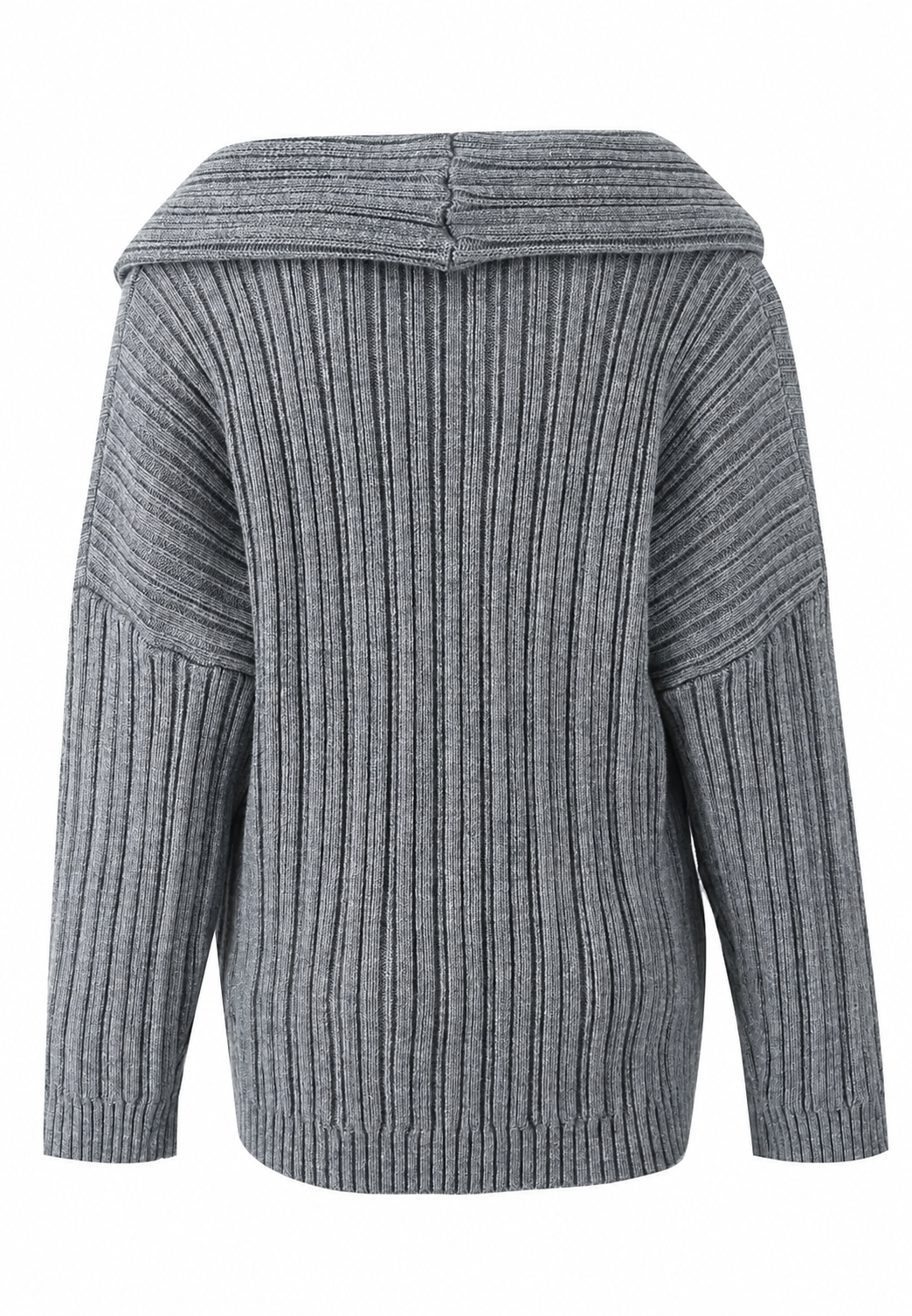 Pull femme asymétrique épaule dénudée Séverine, idéal pour une soirée chic ou une tenue décontractée stylée.