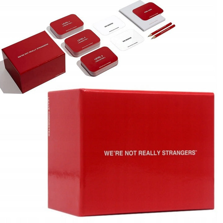 Boîte du jeu de cartes pour couples. Renforcez amour, intimité et communication. Cadeau idéal.