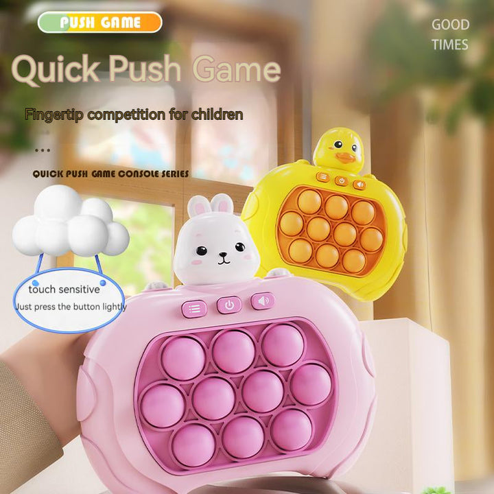 Console de jeu Quick Push sensorielle, pour des réflexes vifs et une meilleure concentration, antistress.