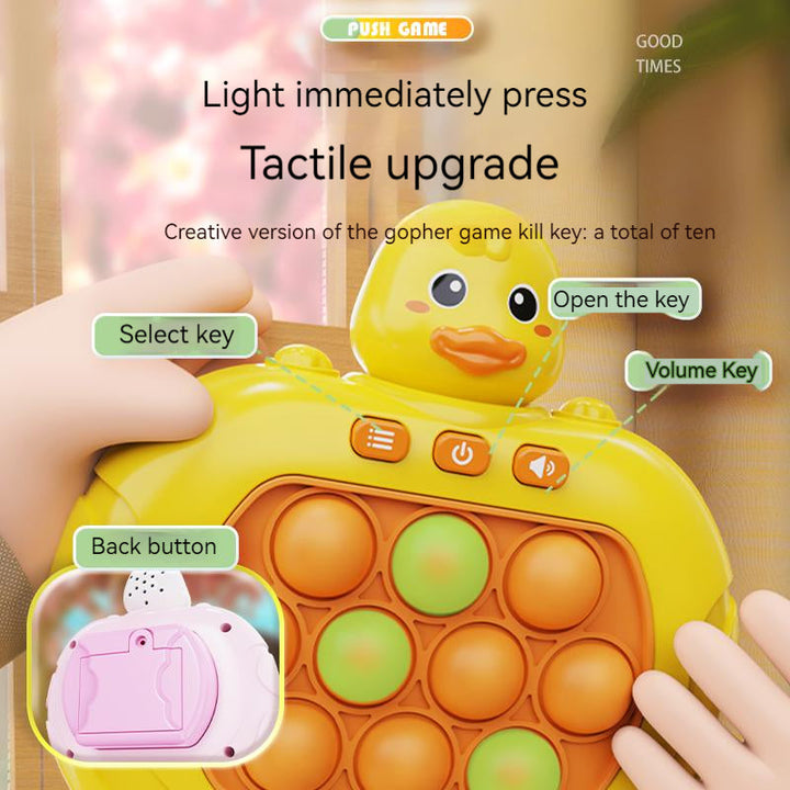 Jeu Quick Push interactif, sensoriel et antistress, pour la coordination et la concentration des enfants et adultes.