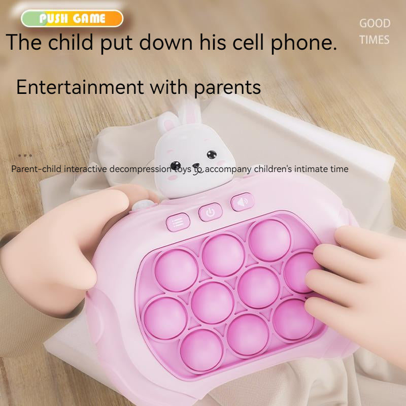 Jeu éducatif Quick Push pour enfants et adultes, booste la concentration, les réflexes et la coordination.