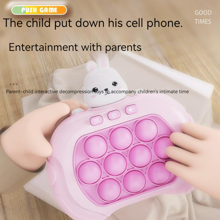 Jeu éducatif Quick Push pour enfants et adultes, booste la concentration, les réflexes et la coordination.