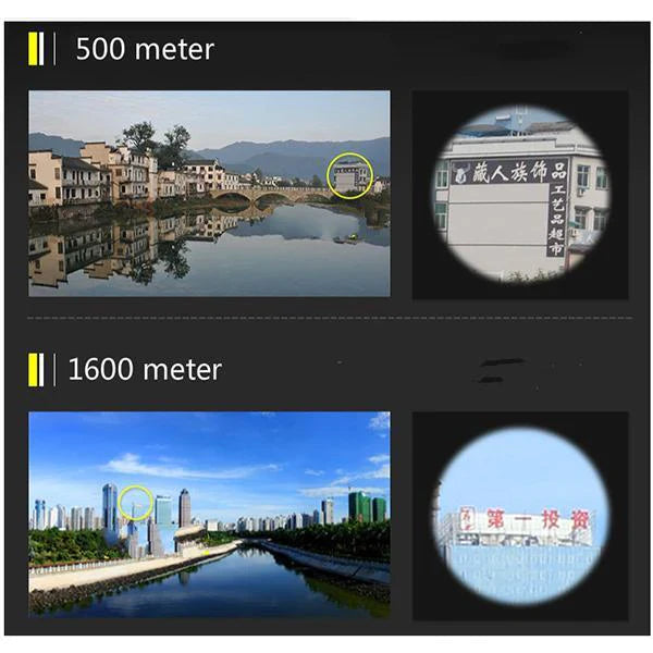 Optique HD 40x22 pour jumelles d'observation, offrant une vue nette pour la faune, le plein air et la chasse.