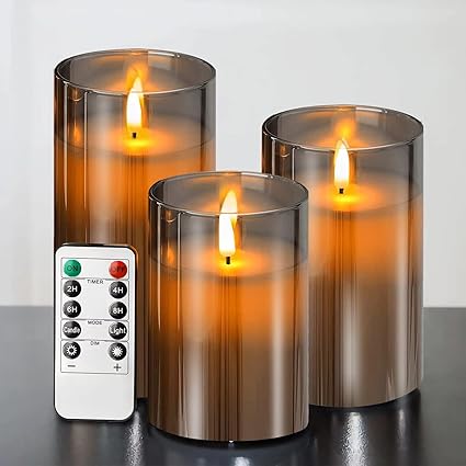 Sécurité accrue avec bougies LED flamme réaliste, parfaites pour la décoration de la maison.