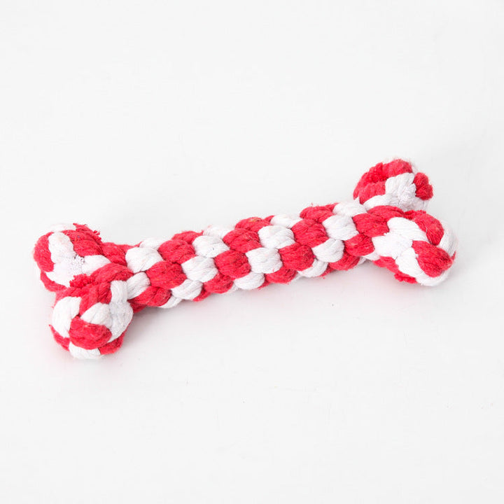 Jouet CleanChew pour chiot et chien, stimulant la mastication saine et contribuant à la santé dentaire.