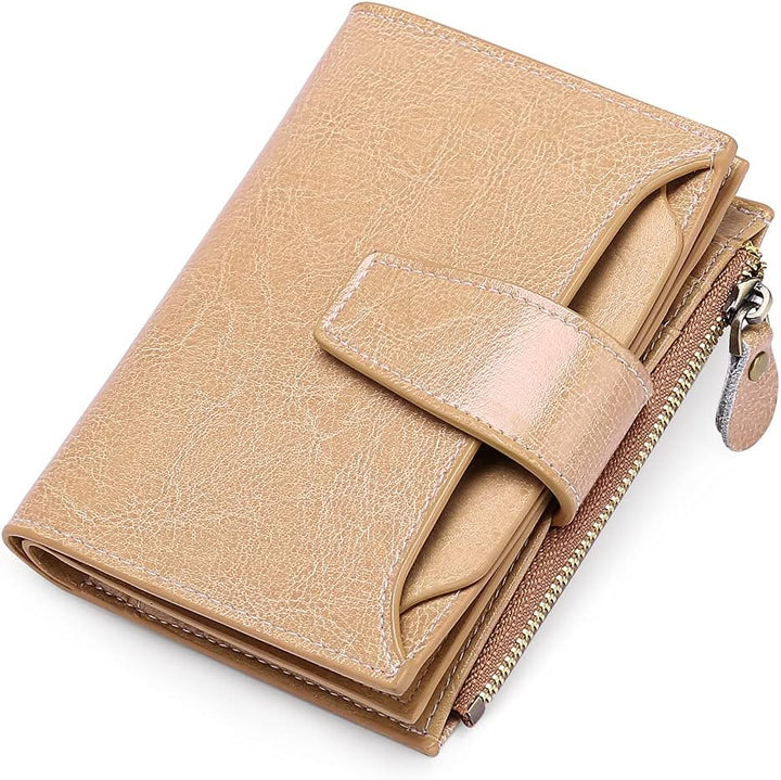 Organisateur de cartes et argent, portefeuille RFID unisexe, design élégant.