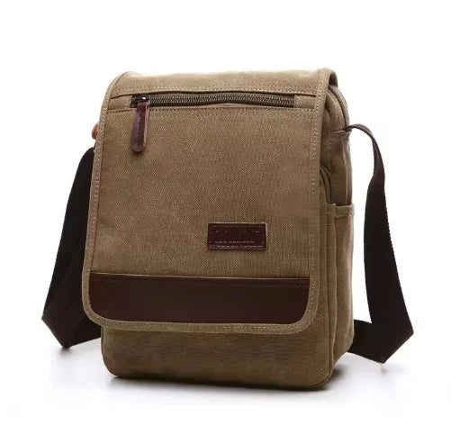 Sac à bandoulière polyvalent en toile, pour un usage quotidien et les voyages. Durable, compact et très pratique.