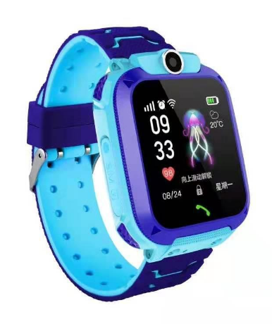 Montre GPS enfant au design coloré et confortable. Idéale pour le suivi de localisation et la communication sécurisée.