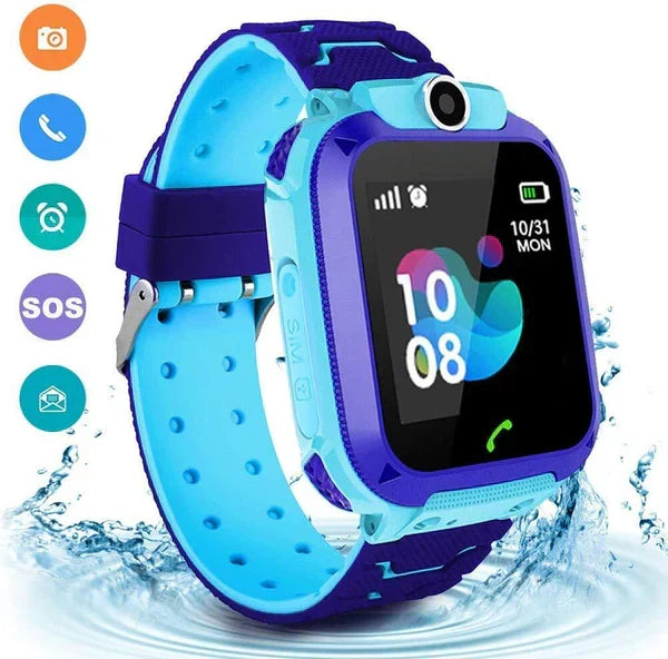 Montre GPS enfant, assurant la sécurité des jeunes avec suivi en temps réel et zones sûres. Communication facilitée.