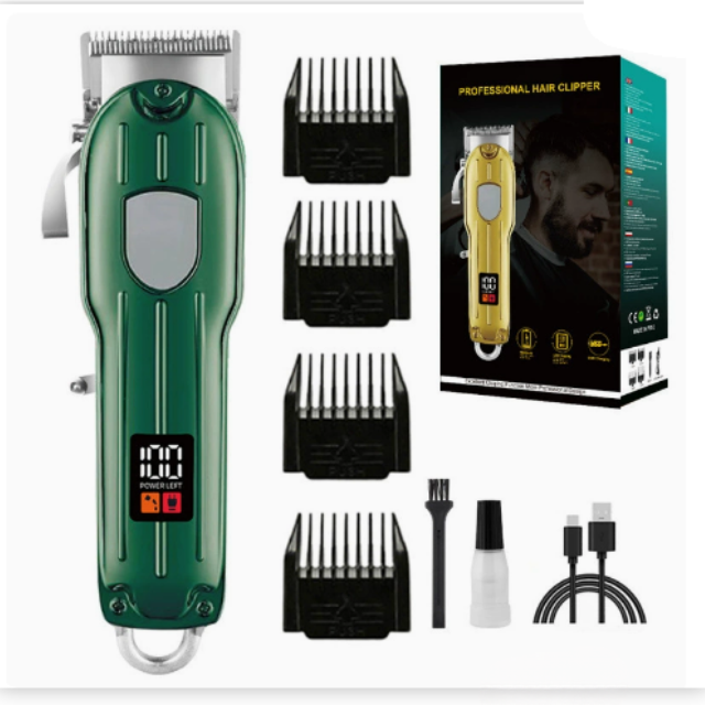 Kit tondeuse professionnel pour chien avec accessoires. Toilettage facile et silencieux à domicile. Coupe poil animaux.