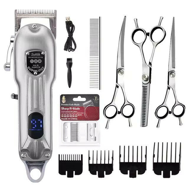 Tondeuse chien silencieuse pour toilettage professionnel à domicile. Idéale pour le soin du pelage.