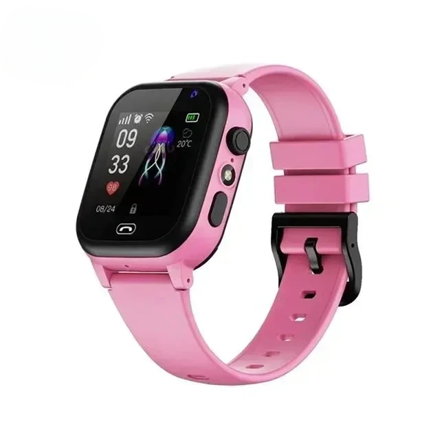 Gadget enfant : Montre connectée avec GPS. Appel vidéo sécurisé, parfait cadeau technologie pour la sécurité.