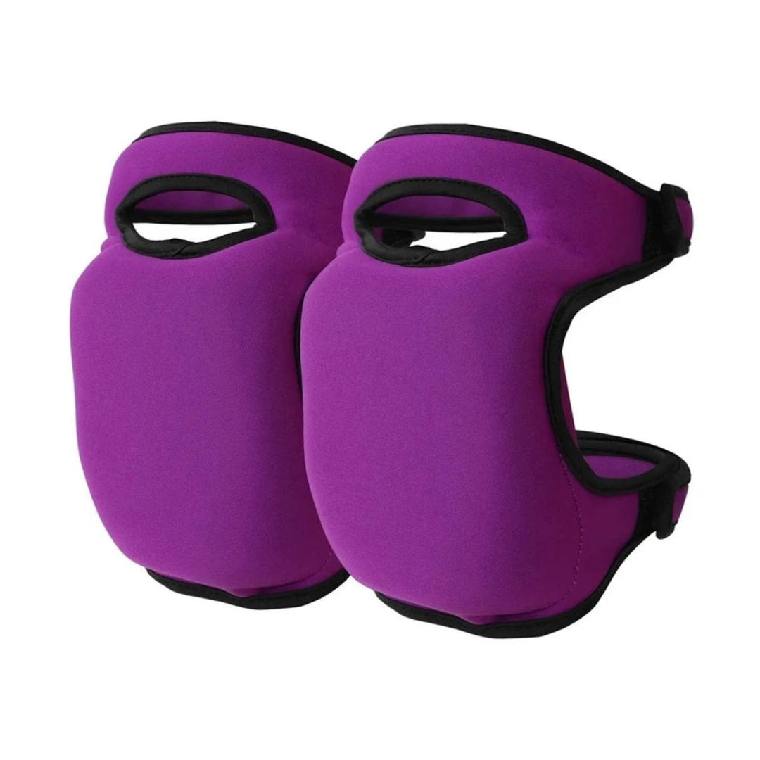 Genouillères de jardinage confortables vertes pour protection du genou, idéales pour travaux extérieurs et bricolage.