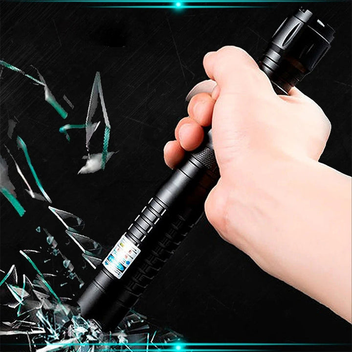 Pointeur laser rechargeable, un outil de sécurité essentiel pour toutes vos aventures et urgences.