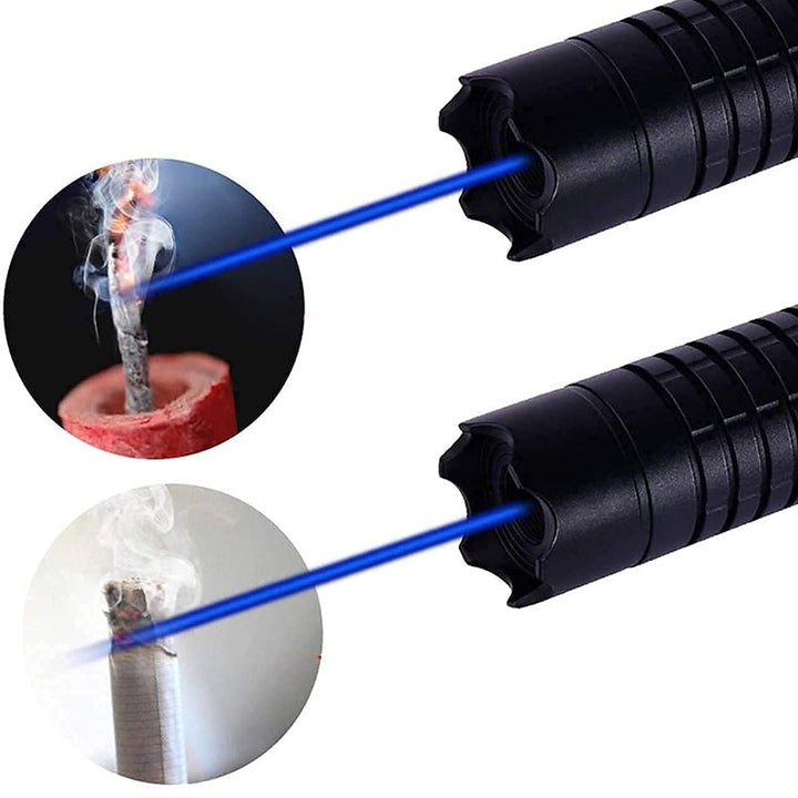Équipement de survie: pointeur laser puissant et étanche pour le camping et la randonnée nocturne.