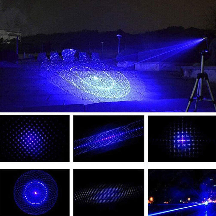 Laser puissant étanche, conçu pour résister aux défis de la randonnée et du plein air extrême.