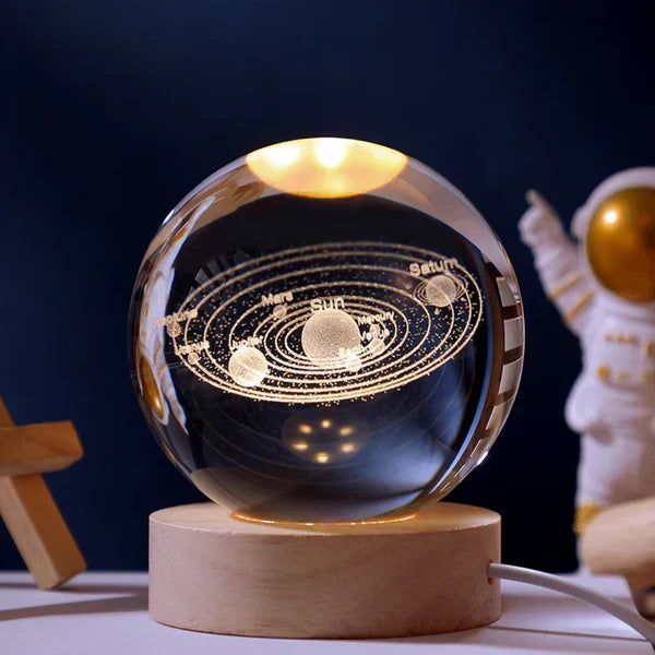 Veilleuse LED 3D universelle, crée une ambiance astrale relaxante et apaisante dans votre maison.