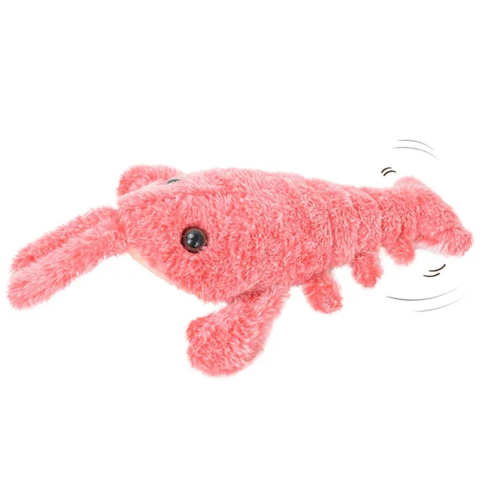 Chien jouant avec le PlayPal, un jouet interactif à capteur de mouvement pour un divertissement intelligent et actif.