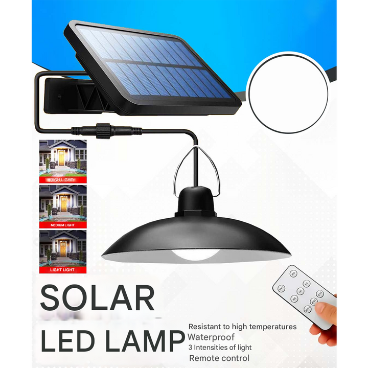 Solutions d'éclairage LED solaire avec télécommande, sans fil, idéales pour chemins, allées et entrées.
