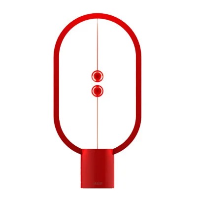 Lampe magnétique de table LED au design équilibré, avec interrupteur flottant, un ajout chic pour l'intérieur.
