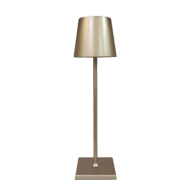 Décoration lumineuse LED sans fil pour table, parfaite pour les soirées en extérieur ou dîners romantiques.
