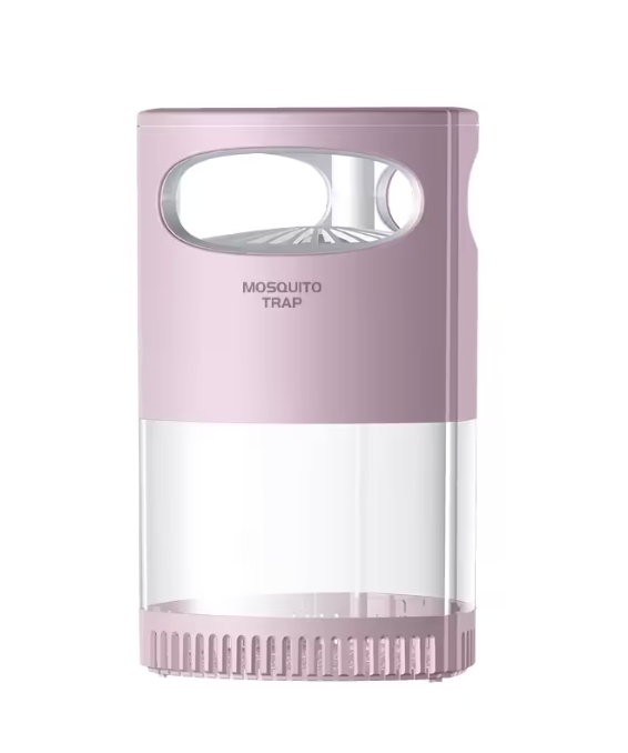Lampe anti-moustiques UV portable avec alimentation USB, idéale pour camping, jardin et terrasse.