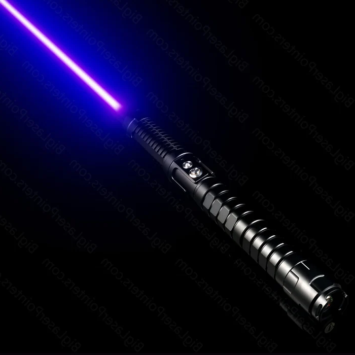 Laser tactique de survie puissant, idéal pour allumer un feu en camping ou randonnée. Lumière bleue.