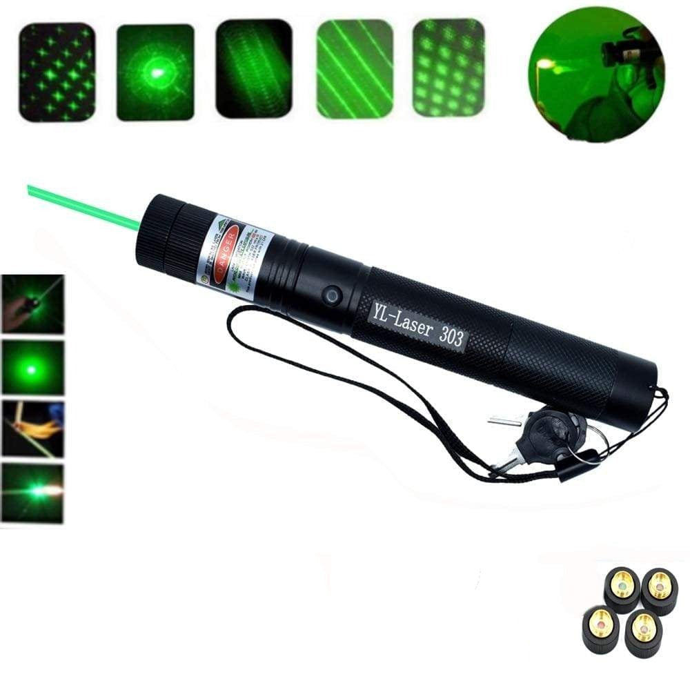 Laser vert haute visibilité, parfait pour repérage astronomique, enseignement et chantiers.