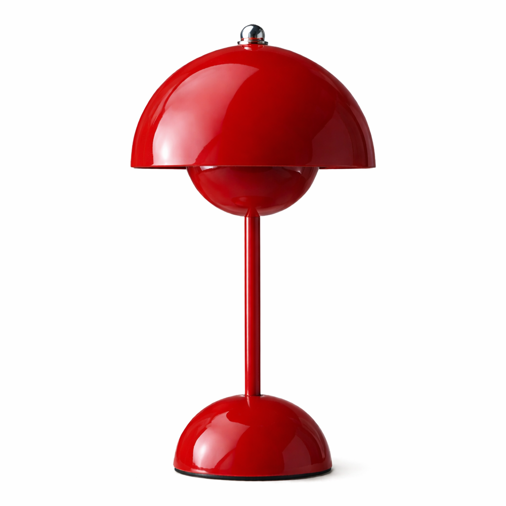 Luminaire de table sans fil, dimmable, LED, design pot de fleurs moderne, parfait pour toute pièce de vie.