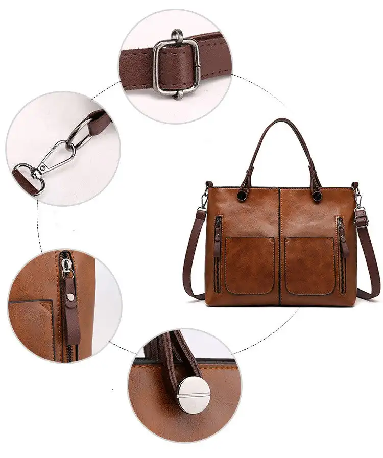 Sac bandoulière cuir femme noir, durable et chic. Accessoire mode essentiel pour le quotidien.