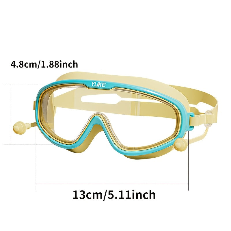 Lunettes natation enfant avec protection UV, anti-buée, étanches, pour sécurité et plaisir aquatique.