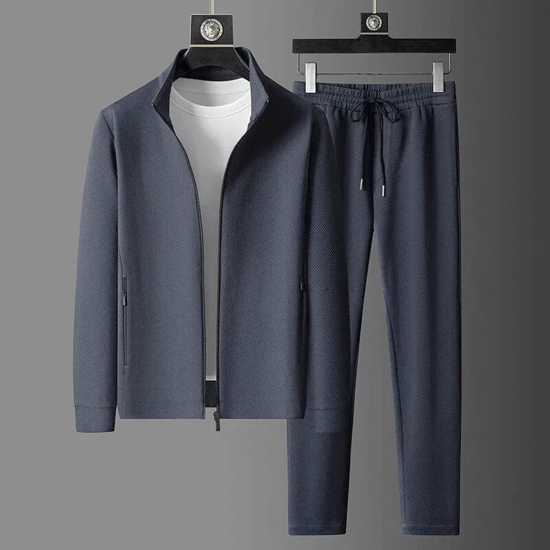 Survêtement homme élégant et confortable, ensemble sport moderne 2 pièces pour le sport et la détente.