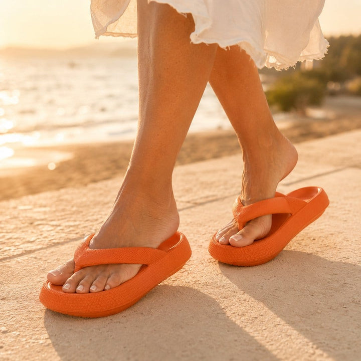 Chaussures d'été unisexes Mila, tongs orthopédiques pour un confort ultime et soutien efficace des pieds.