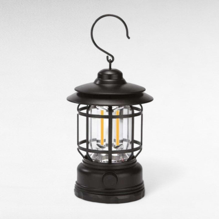 Lampe LED vintage rechargeable, lanterne de camping avec éclairage dimmable pour toutes vos activités.
