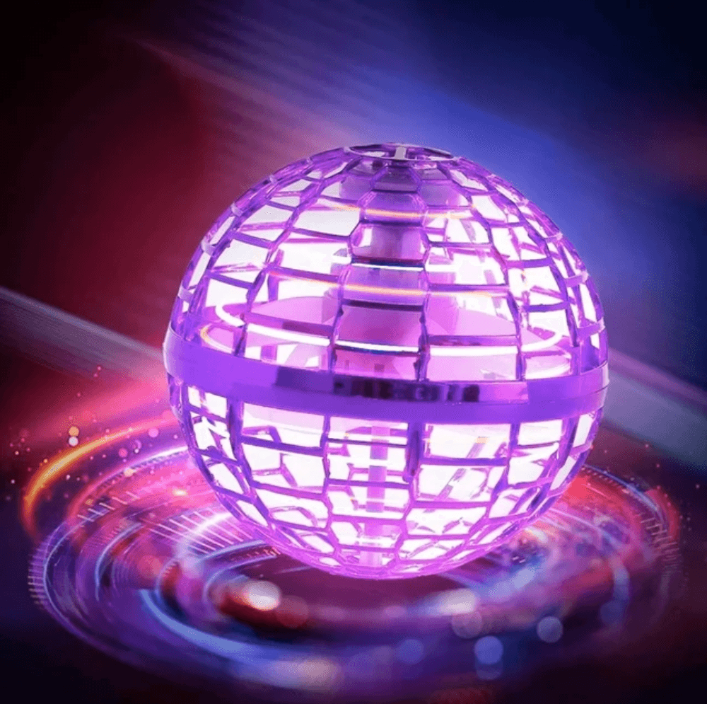 Balle boomerang LED rechargeable, jouet lumineux volant interactif, un cadeau parfait pour enfants, intérieur ou extérieur.