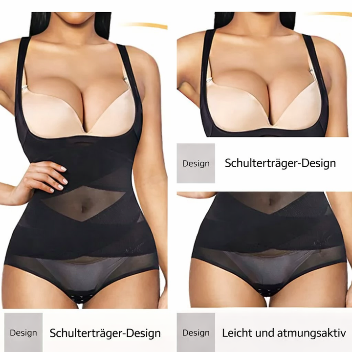 Lingerie sculptante femme pour un ventre plat et un lissage total. Ce body invisible affine la silhouette discrètement.