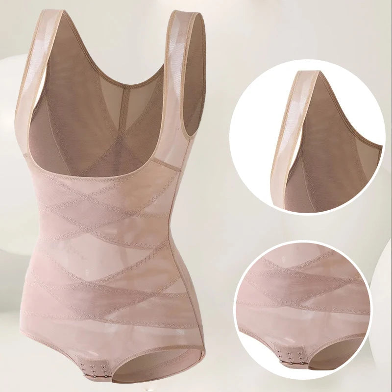 Body sculptant femme invisible pour un lissage complet du corps, un ventre plat et une silhouette affinée avec un confort absolu.