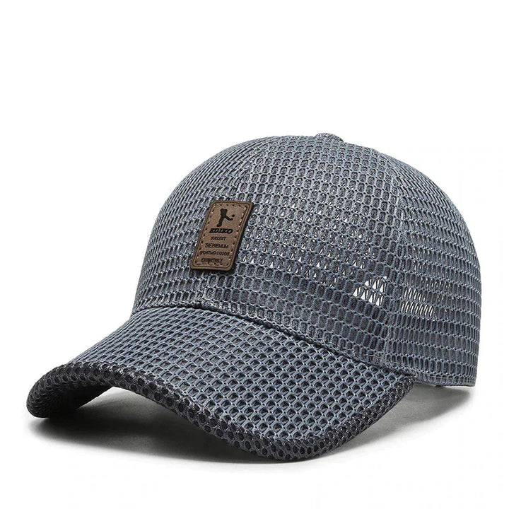 Casquette homme été légère, protection UV. Respirante, réglable pour randonnée, sport, plage.