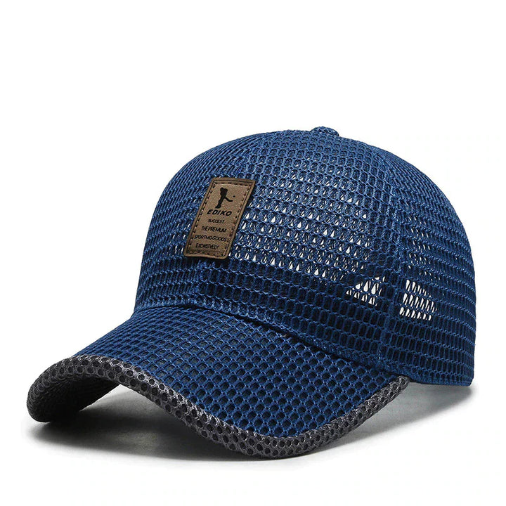 Casquette homme légère, protection solaire UV. Tissu respirant, ajustable pour sport, été, plein air.