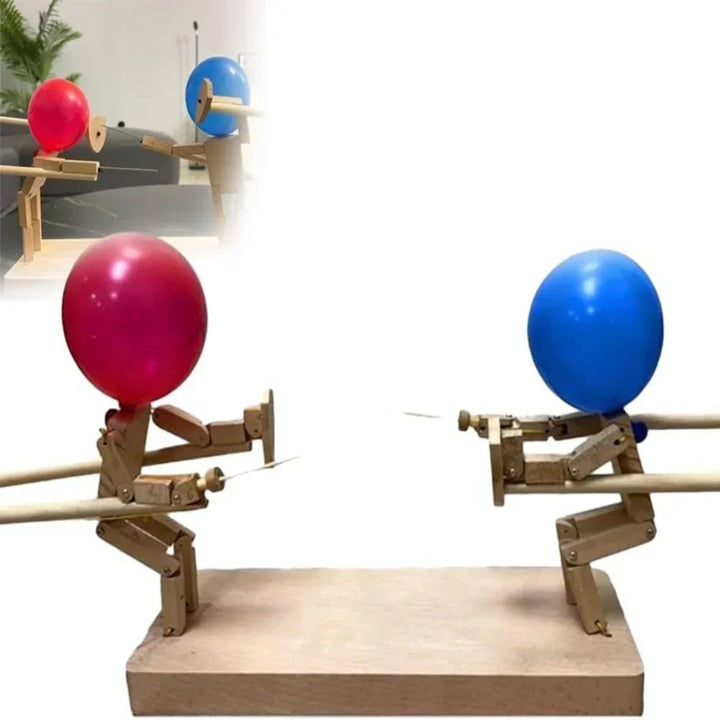 Jeu de stratégie en bois, développe l'adresse et la précision pour des duels captivants en famille.