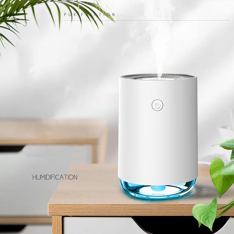 Brume fine de l'humidificateur PureMist pour une hydratation de l'air optimale et un meilleur bien-être.